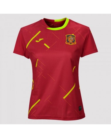 1st T-shirt Spanish Futsal Red S/s Woman