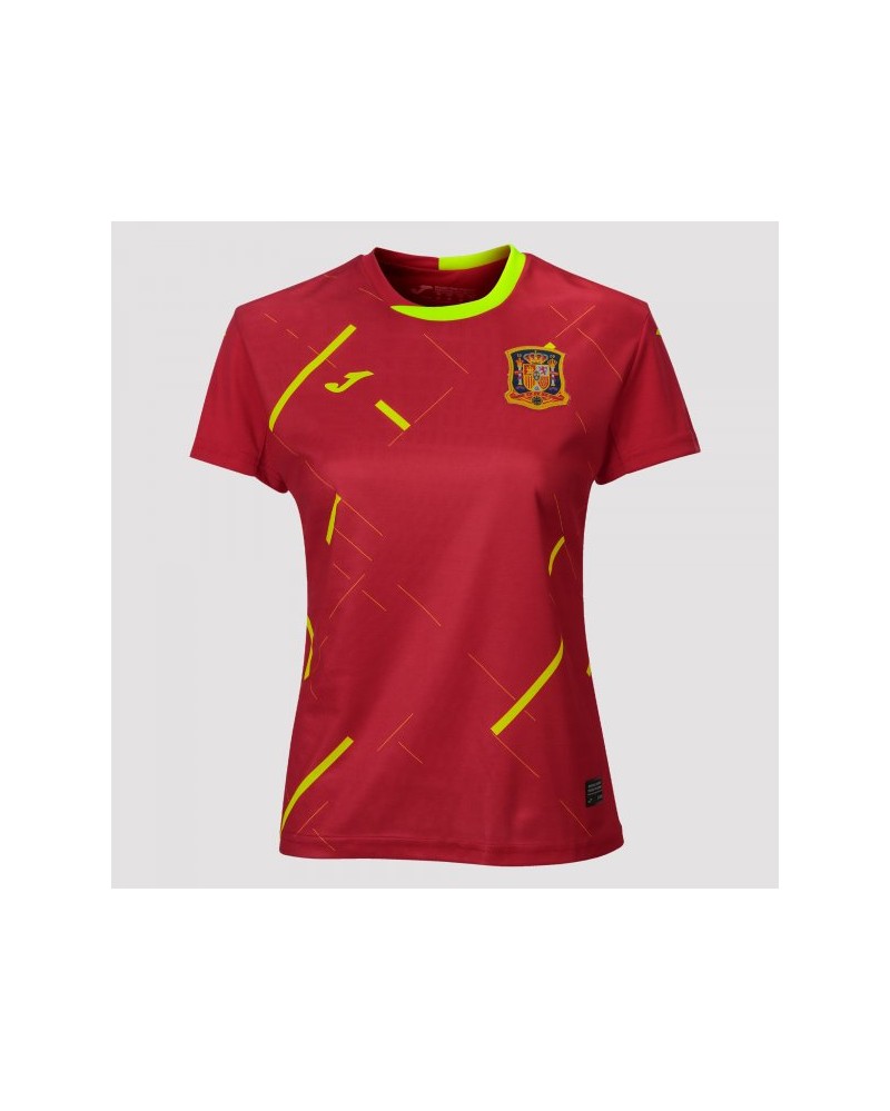 1st T-shirt Spanish Futsal Red S/s Woman