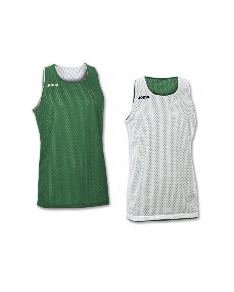 Camiseta Reversible Aro Verde-blanco S/m