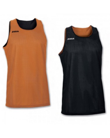 Camiseta Reversible Aro Naranja-negro S/m