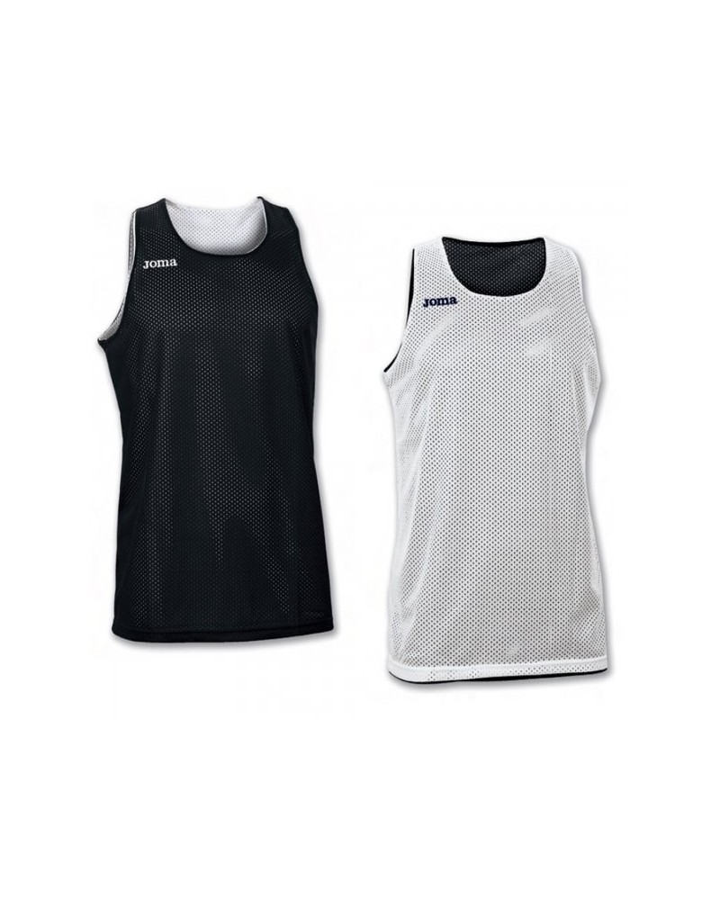 Camiseta Reversible Aro Blanco-negro S/m