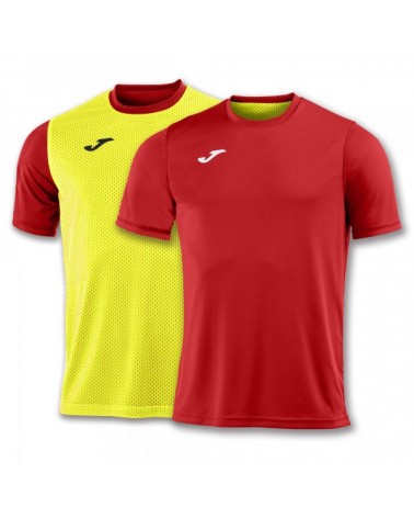 T-shirt Combi Reversible Red-yellow S/s