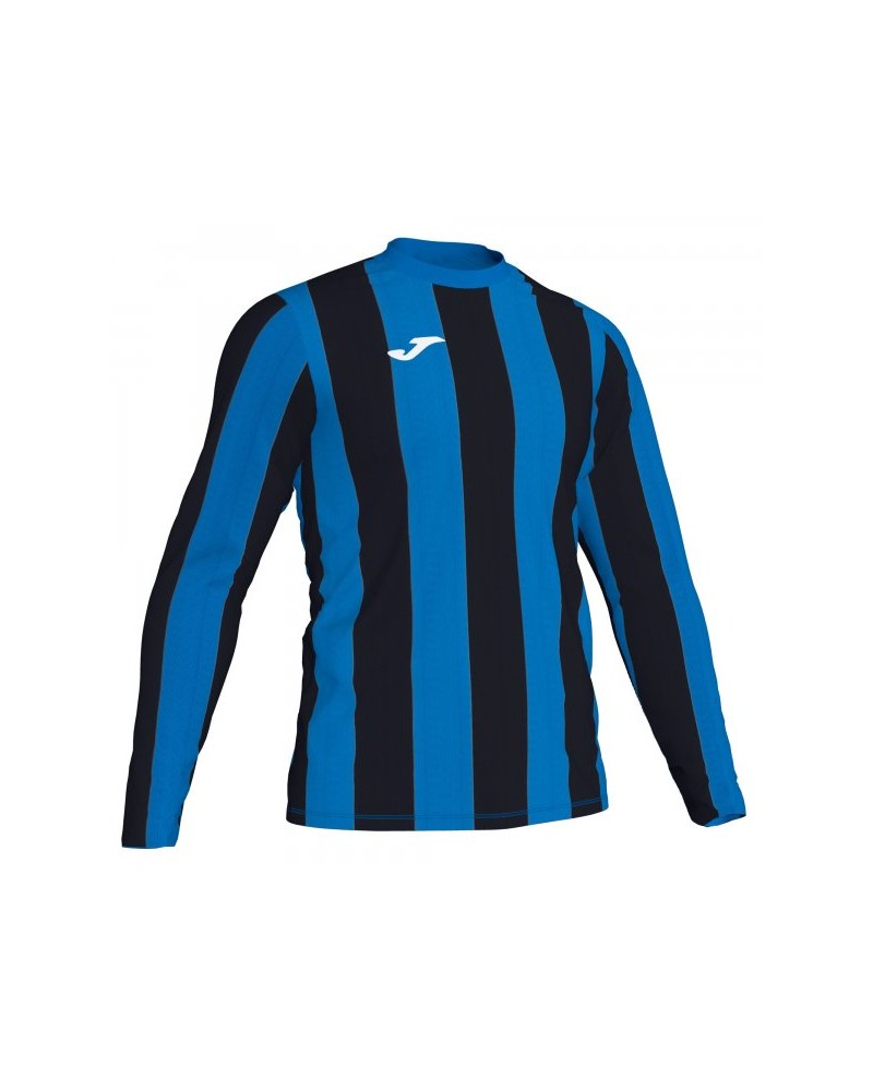 Inter T-shirt Royal-black L/s
