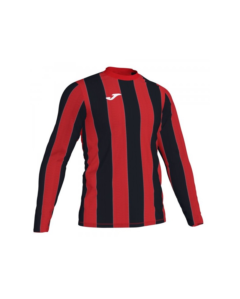 Inter T-shirt Red-black L/s