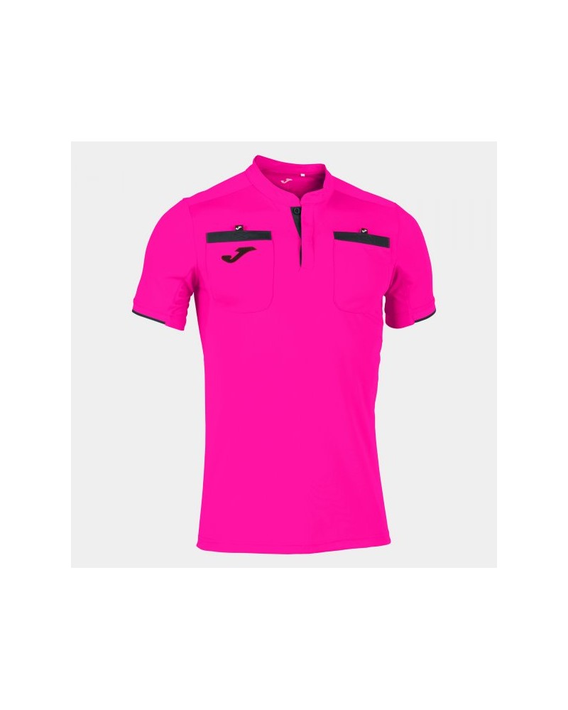 Referee Short Sleeve T-shirt Fluor Pink