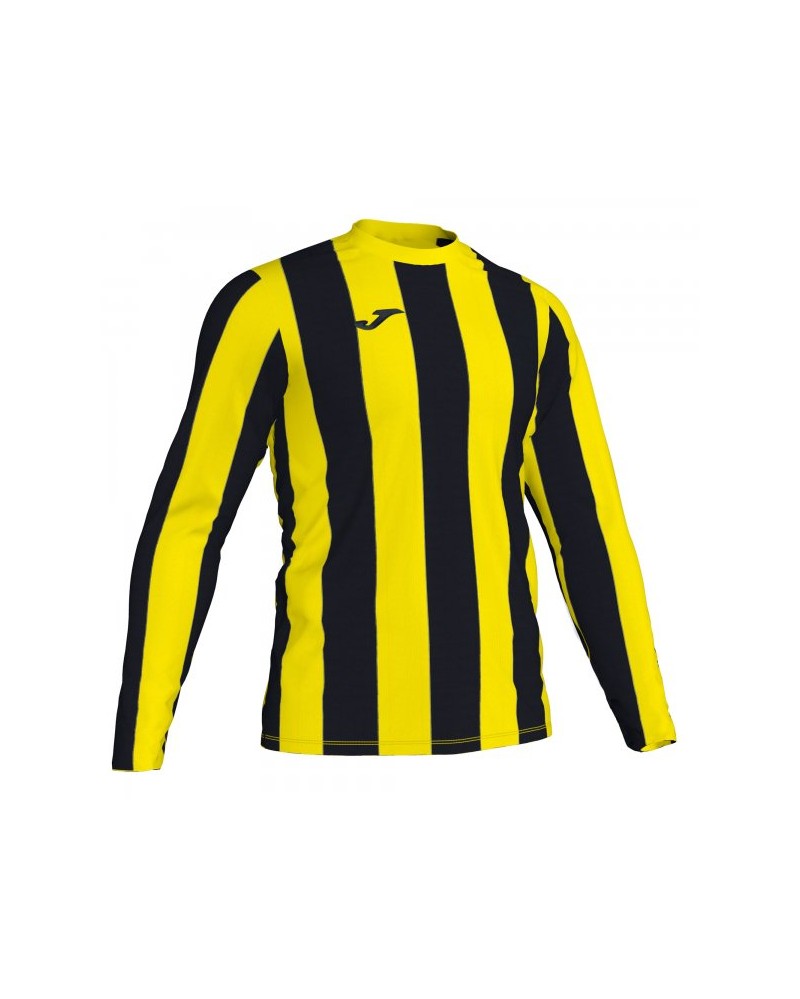 Inter T-shirt Yellow-black L/s