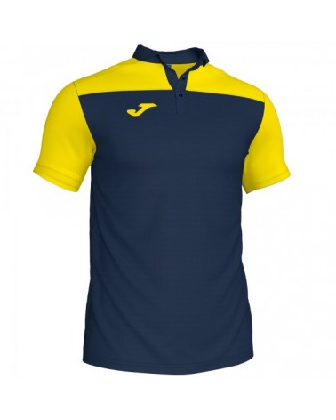 Polo Shirt Hobby Ii Navy-yellow S/s