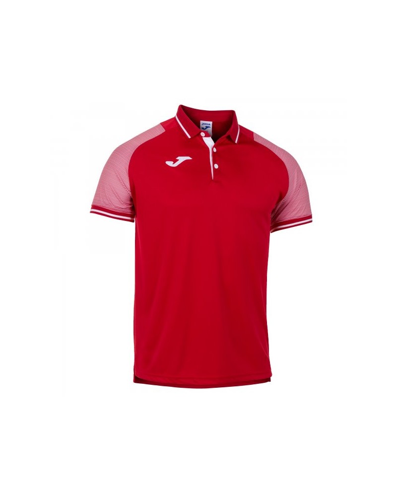Essential Ii Polo Red-white S/s
