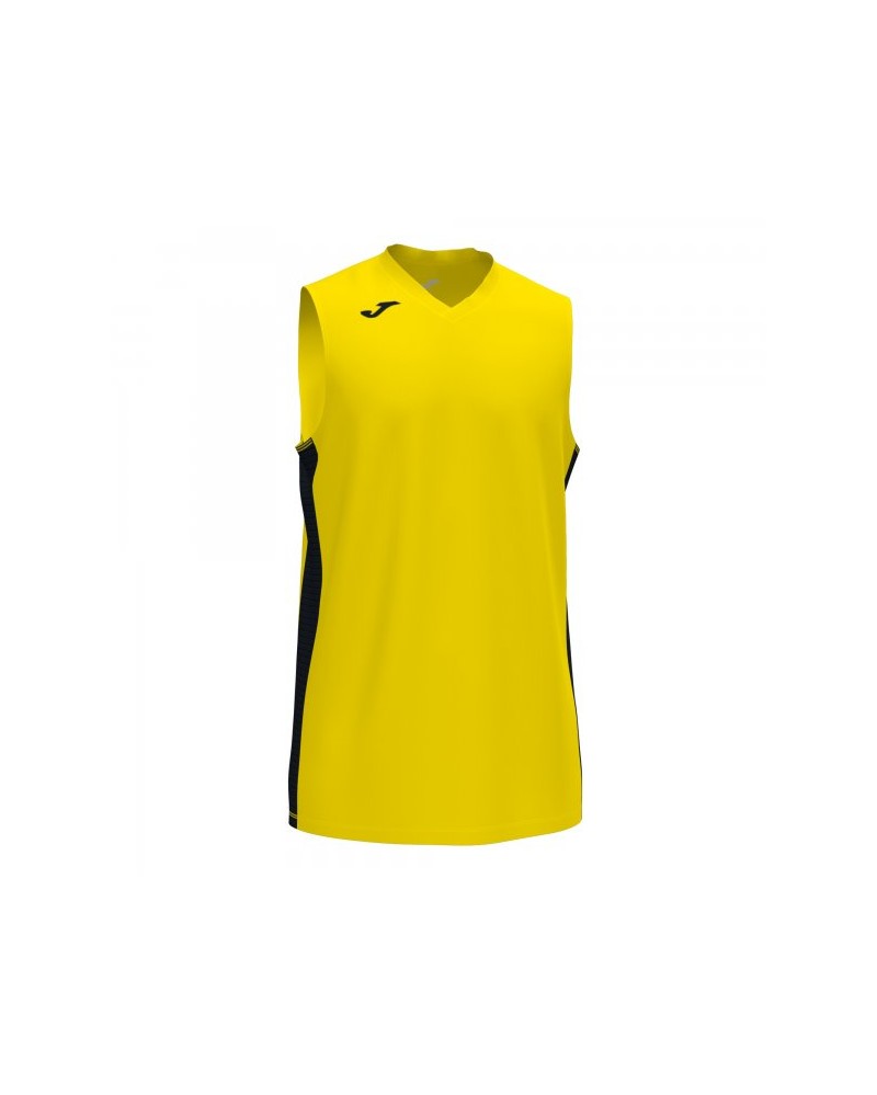 Cancha Iii T-shirt Yellow-black Sleeveless