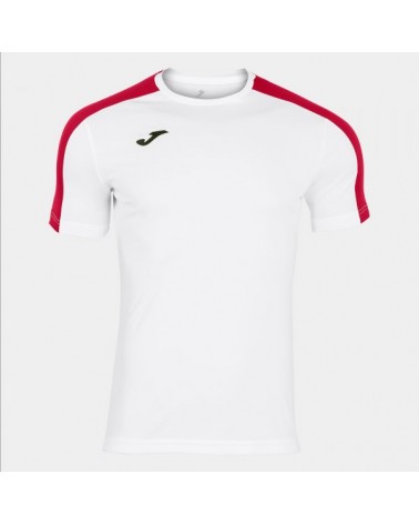 Academy Short Sleeve T-shirt White Red