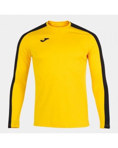 Academy T-shirt Yellow-black L/s