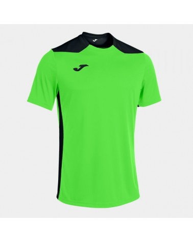 Championship Vi Short Sleeve T-shirt Fluor Green Black