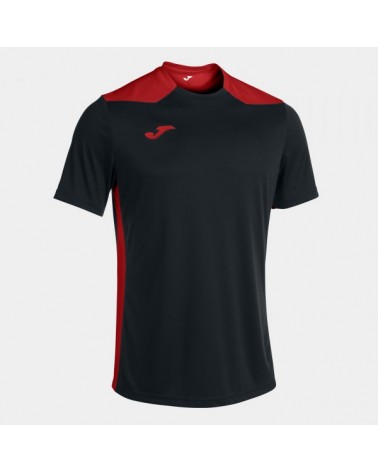 Championship Vi Short Sleeve T-shirt Black Red