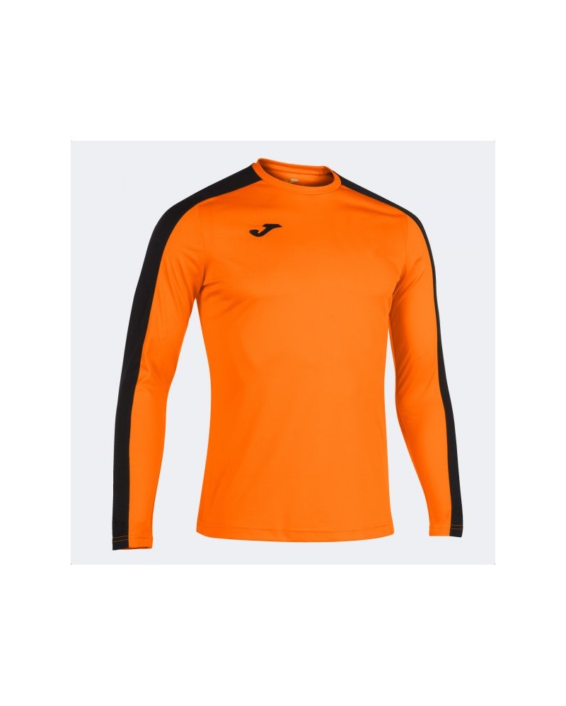 Academy T-shirt Orange-black L/s