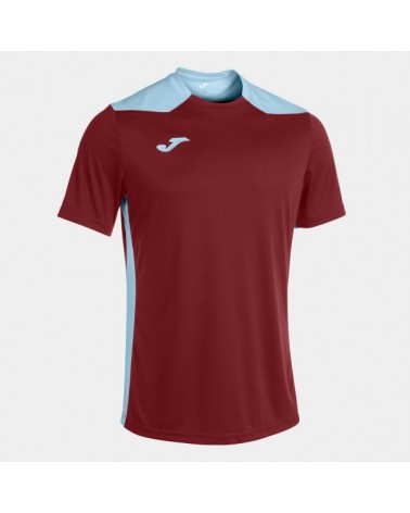 Championship Vi Short Sleeve T-shirt Burgundy Sky Blue