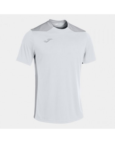 Championship Vi Short Sleeve T-shirt White Gray