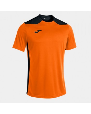 Championship Vi Short Sleeve T-shirt Orange Black