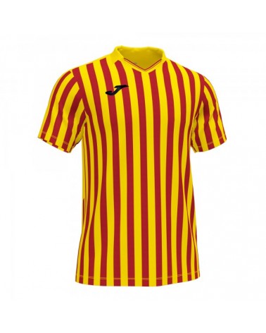 Copa Ii Short Sleeve T-shirt Yellow Red