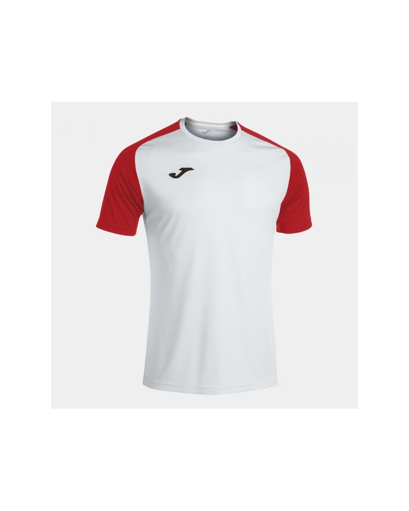 Academy Iv Short Sleeve T-shirt White Red