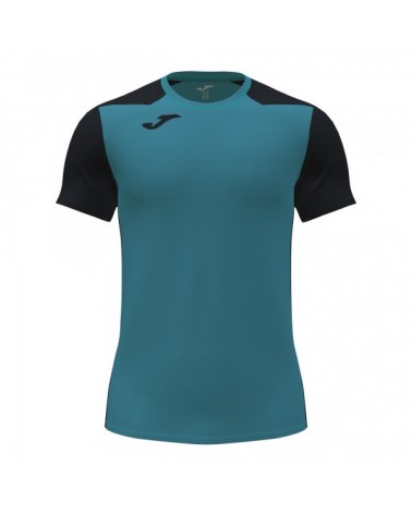 Record Ii Short Sleeve T-shirt Turquoise Black
