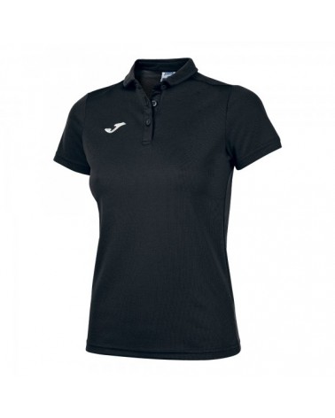 Hobby Women Polo Shirt Black S/s