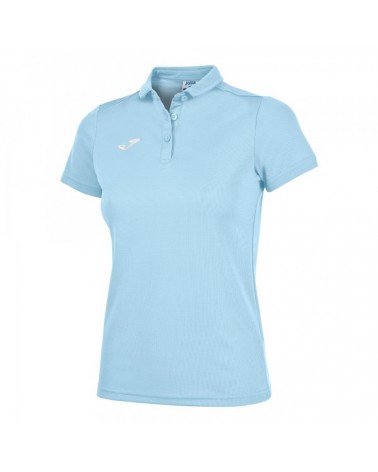 Hobby Women Polo Shirt Sky Blue S/s