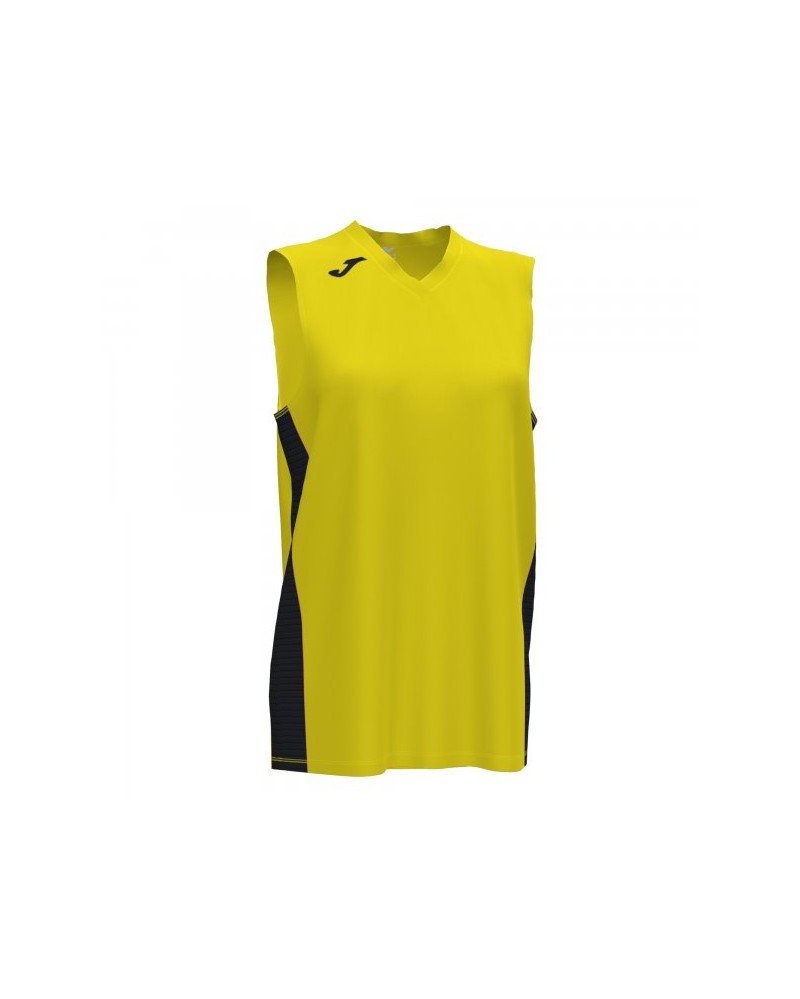 Cancha Iii T-shirt Yellow-black Sleeveless