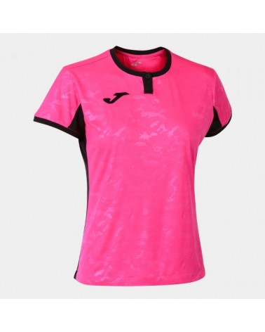 Toletum Ii T-shirt Fluor Pink-black S/s
