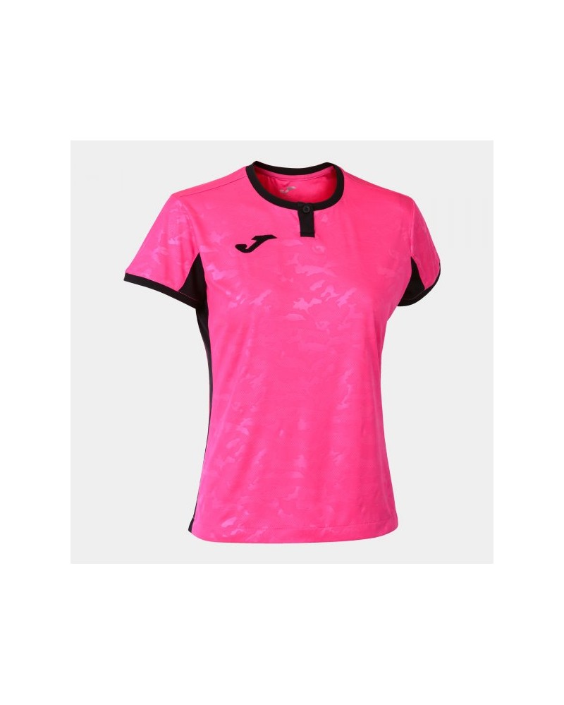 Toletum Ii T-shirt Fluor Pink-black S/s