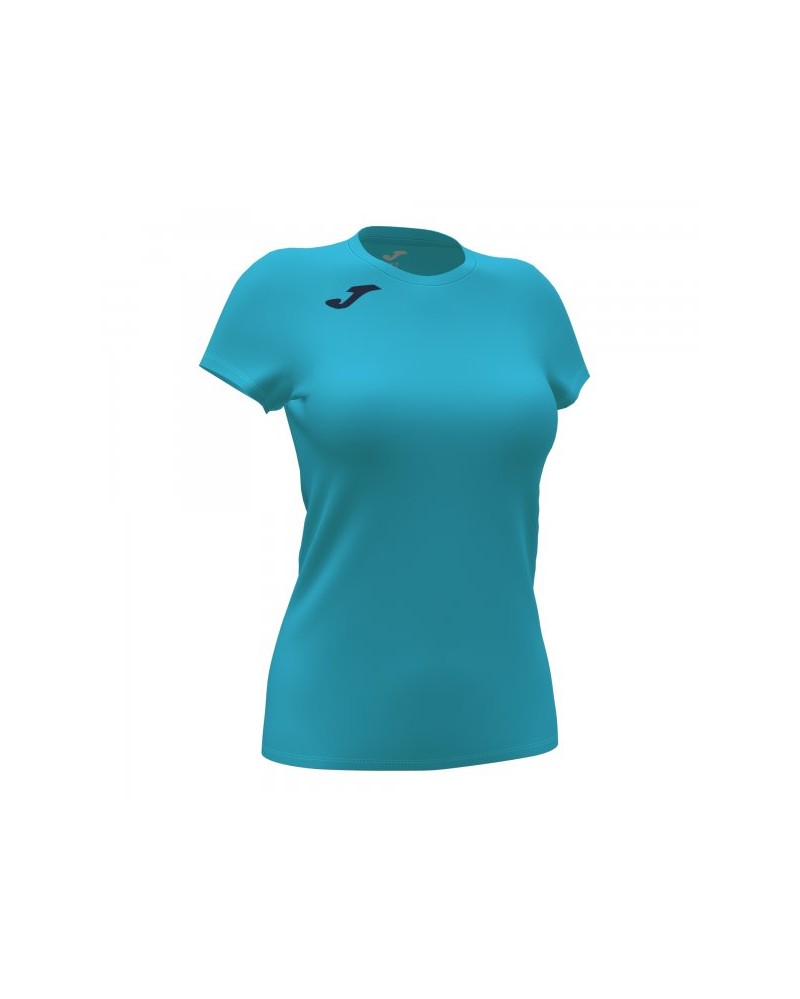 Record Ii Short Sleeve T-shirt Fluor Turquoise