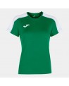 Academy T-shirt Green-white S/s