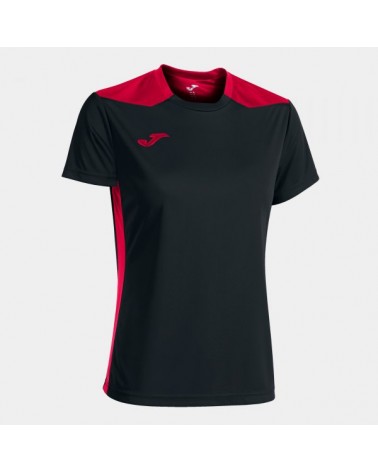 Championship Vi Short Sleeve T-shirt Black Red