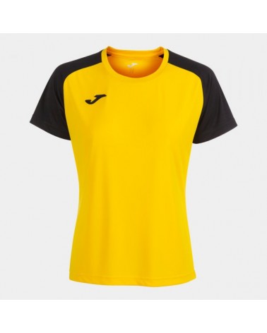 Academy Iv Short Sleeve T-shirt Yellow Black