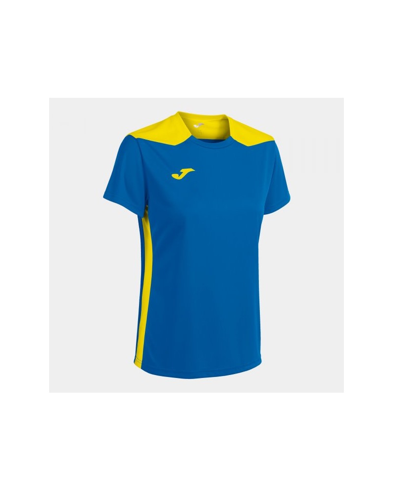 Championship Vi Short Sleeve T-shirt Royal Yellow