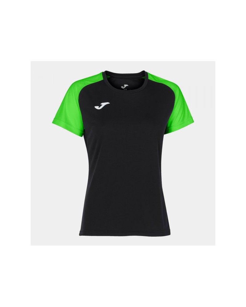 Academy Iv Short Sleeve T-shirt Black Fluor Green