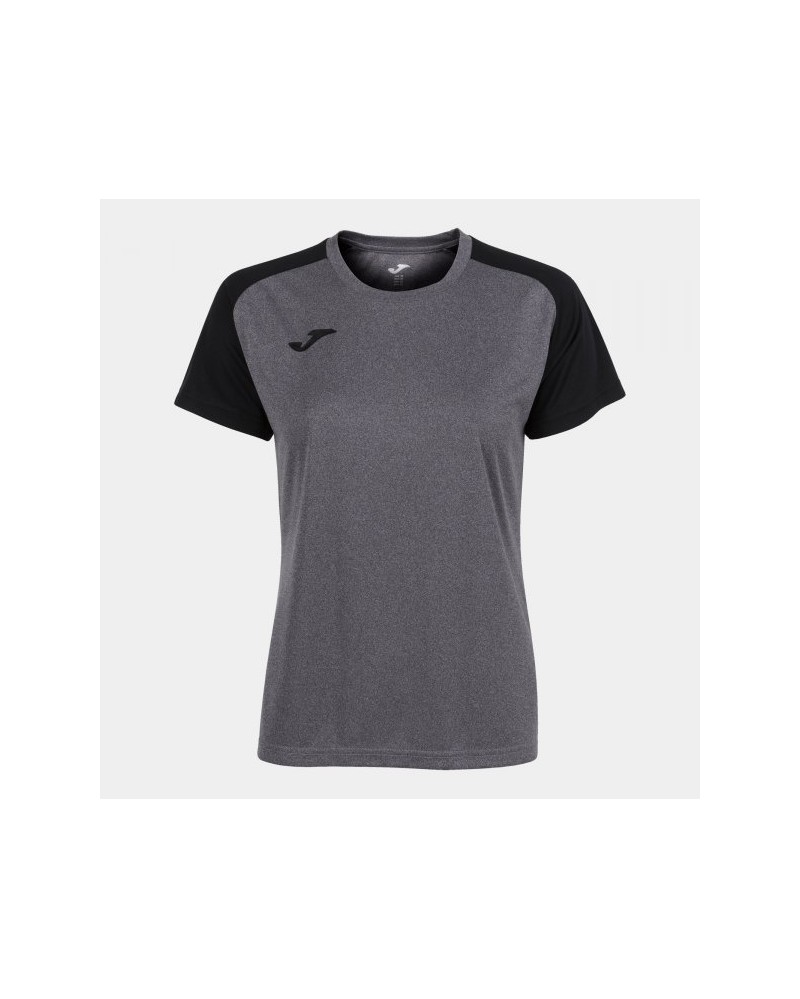 Academy Iv Short Sleeve T-shirt Melange Gray Black
