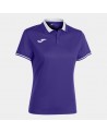 Championship Vi Short Sleeve Polo Purple White