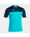 Winner Short Sleeve T-shirt Fluor Turquoise-navy