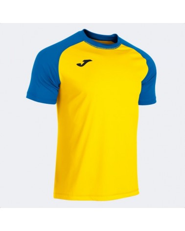 Teamwork Short Sleeve T-shirt Yellow-royal Blue