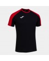 Eco Championship Short Sleeve T-shirt Black Red