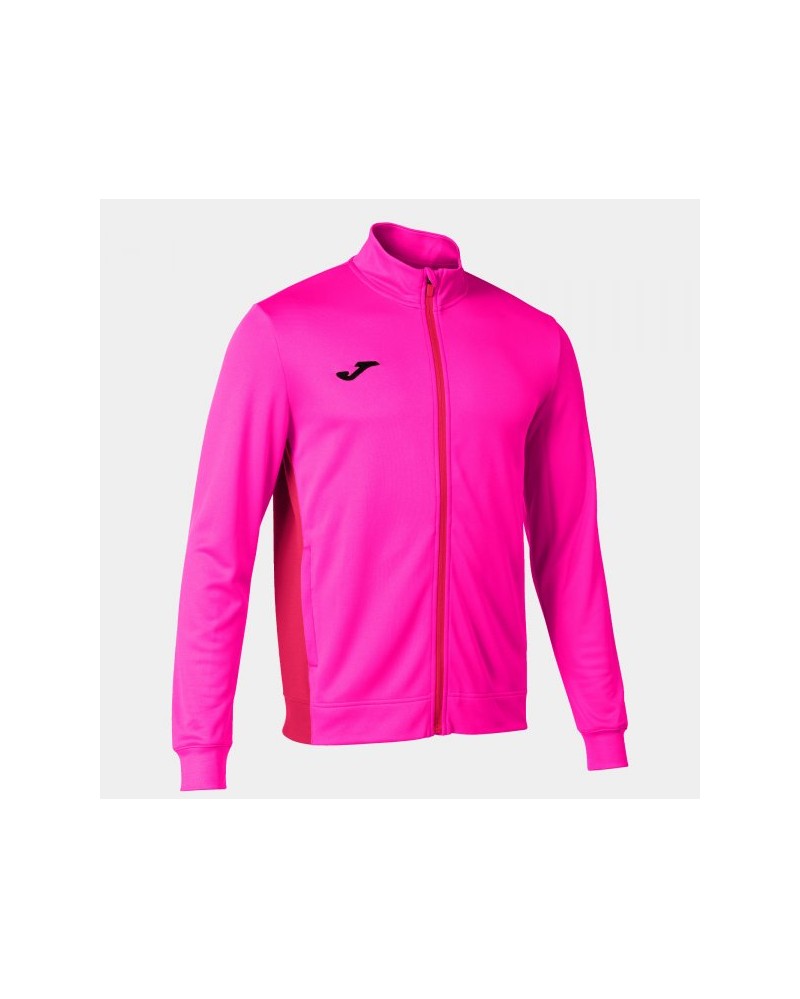 Winner Ii Full Zip Sweatshirt Fluor Pink