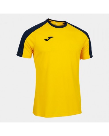 Eco Championship Short Sleeve T-shirt Yellow Navy