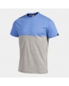 California Short Sleeve T-shirt Blue Melange Grey