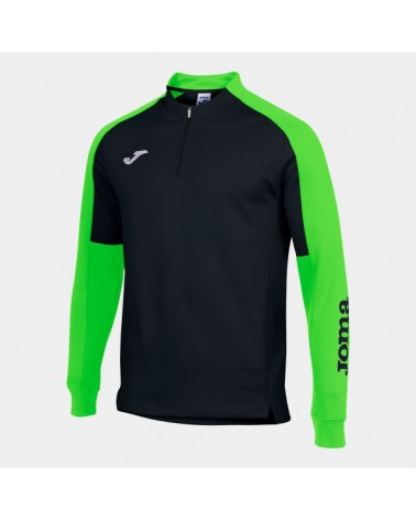 Eco Championship Sweatshirt Black Fluor Green