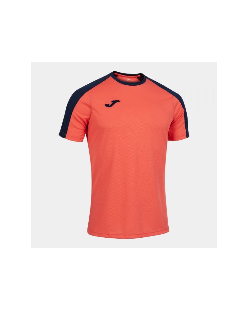 Eco Championship Short Sleeve T-shirt Fluor Orange Navy