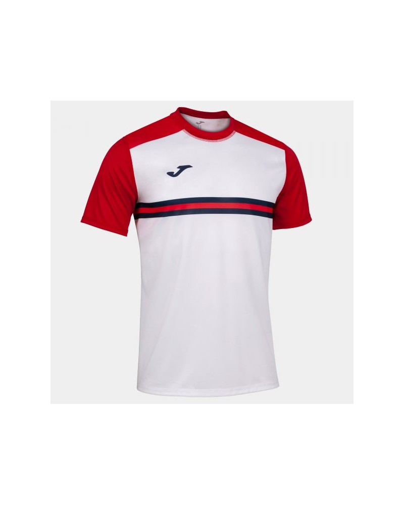 Hispa Iv Short Sleeve T-shirt White Red