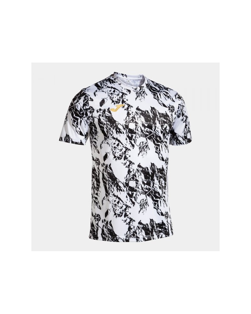 Lion Short Sleeve T-shirt White Black