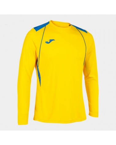 Championship Vii Long Sleeve T-shirt Yellow-royal Blue
