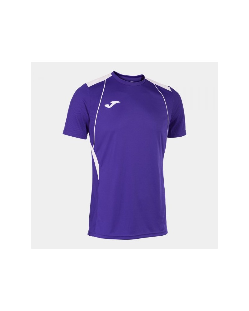 Championship Vii Short Sleeve T-shirt Purple White