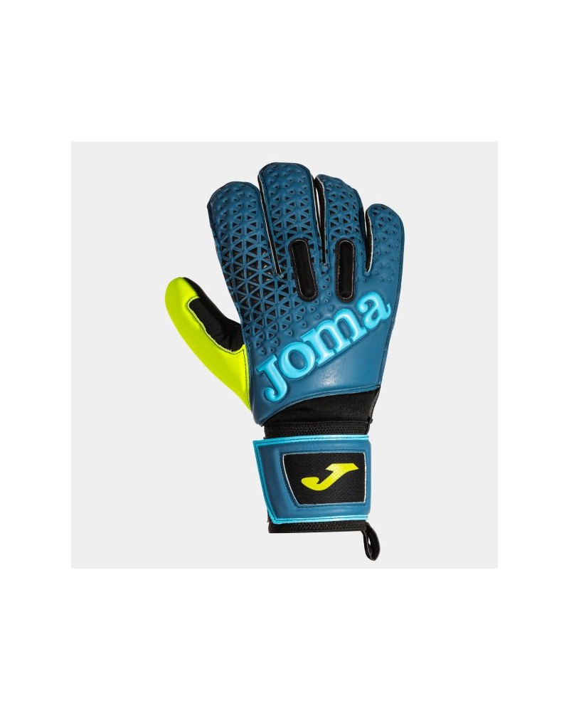 Premier Goalkeeper Gloves Blue Black Fluor Yellow